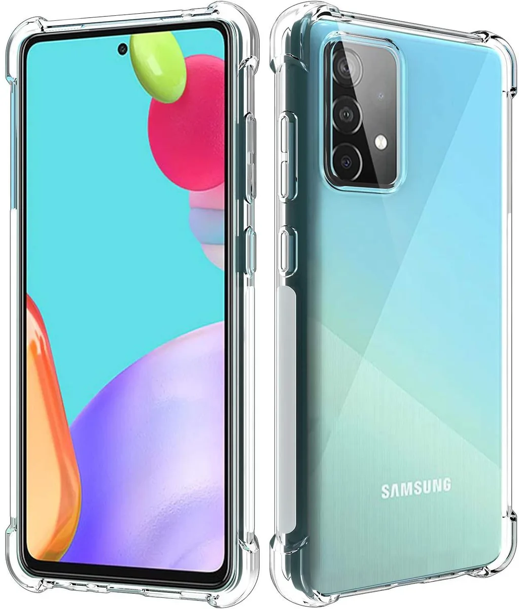 Nakedcellphone Nakedcellphone Clear Anti-Shock Case for Samsung Galaxy A52 5G — product photo