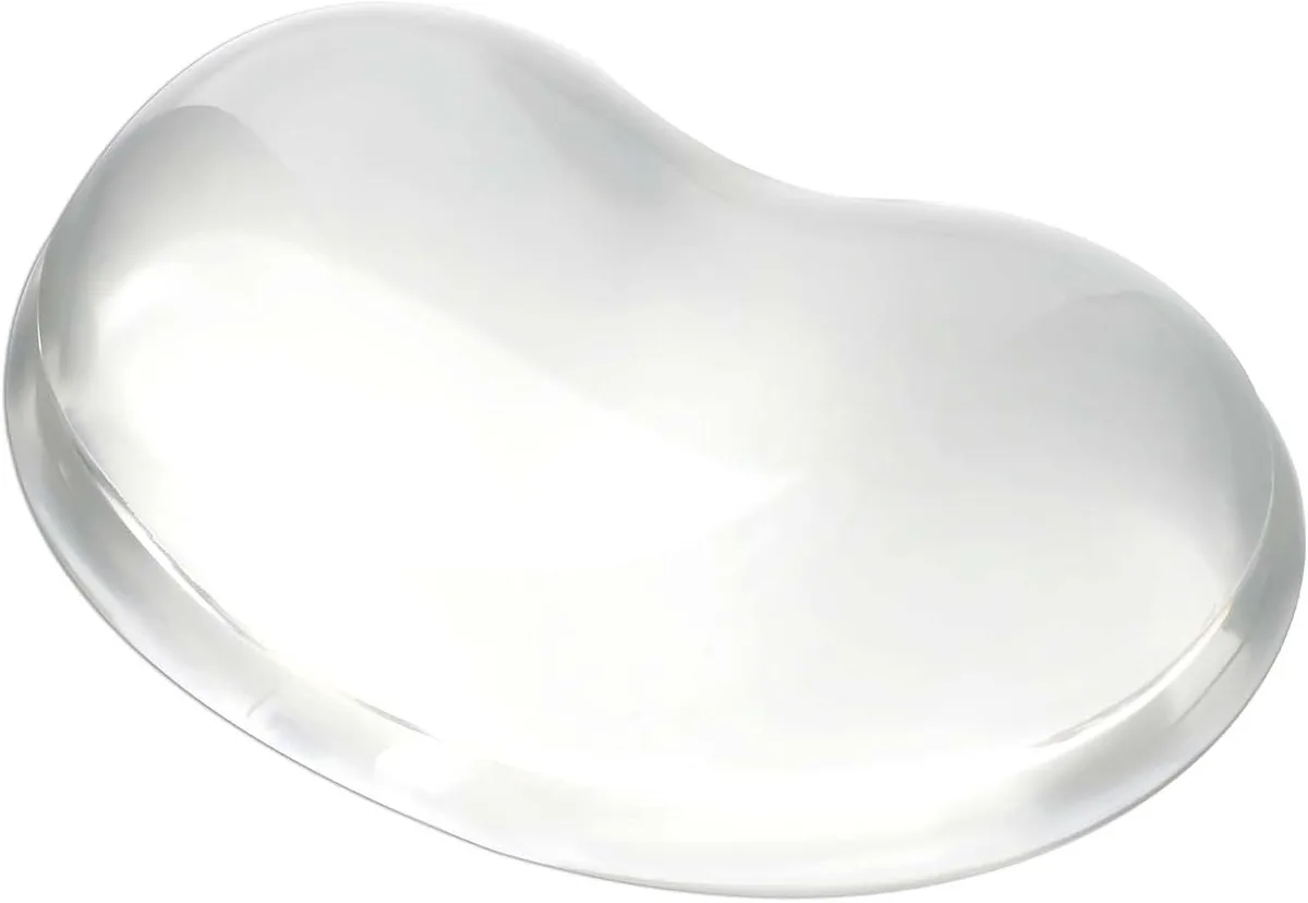 Emerson Emerson Gel Wrist Rest Transparent Silicone Mouse Pad — product photo