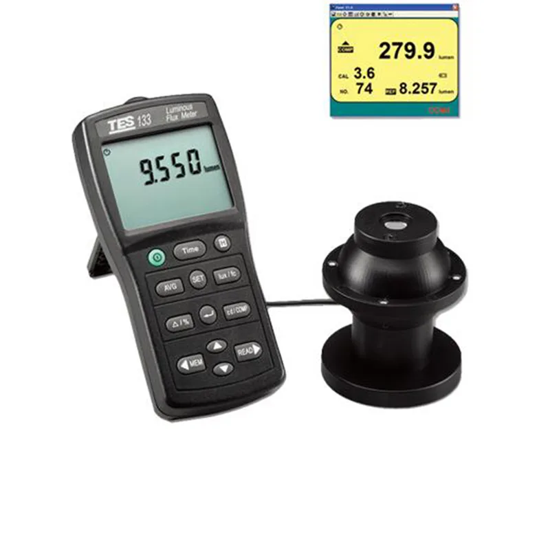 TES Electrical Electronic Corp. TES Electrical Electronic Corp. 133 Luminous Flux Meter .05-7000 electrician tool — product photo