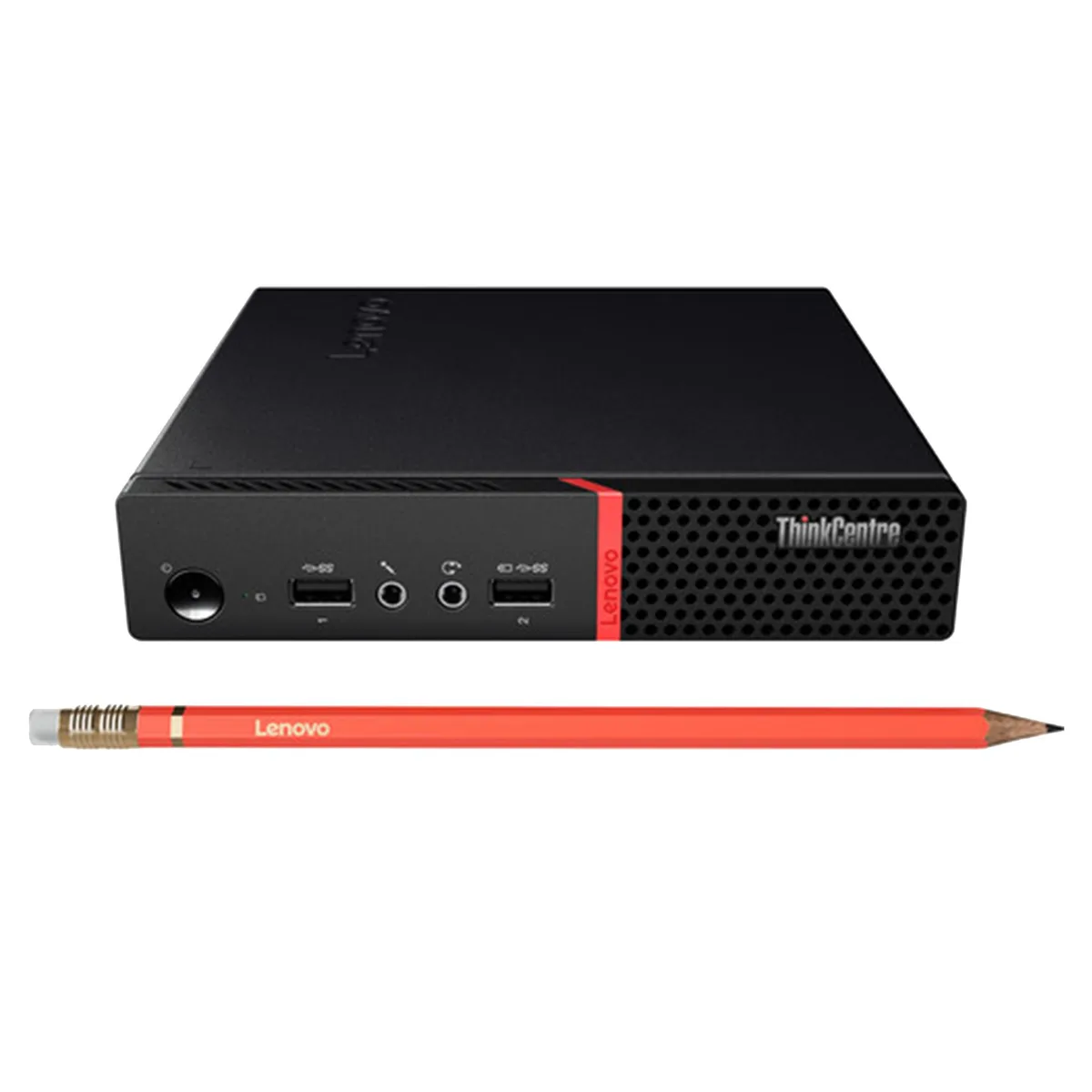Lenovo Lenovo ThinkCentre M715q Tiny desktop PC AMD PRO A6-8570E 3.0 GHz 16GB DDR4 1TB M.2 SSD — product photo