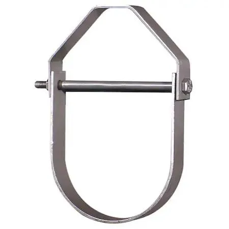Galvanized steel clevis hanger for 2 inch pipe
