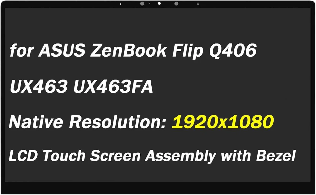 NUOLAISUN NUOLAISUN 14.0" FHD 1920x1080 Touch Screen for ASUS ZenBook Flip Q406 Q463 — product photo