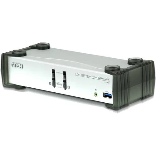 ATEN ATEN CS1912 2-Port DisplayPort KVM Switch USB 3.1 Gen 1 3840 x 2160 @ 30Hz — product photo