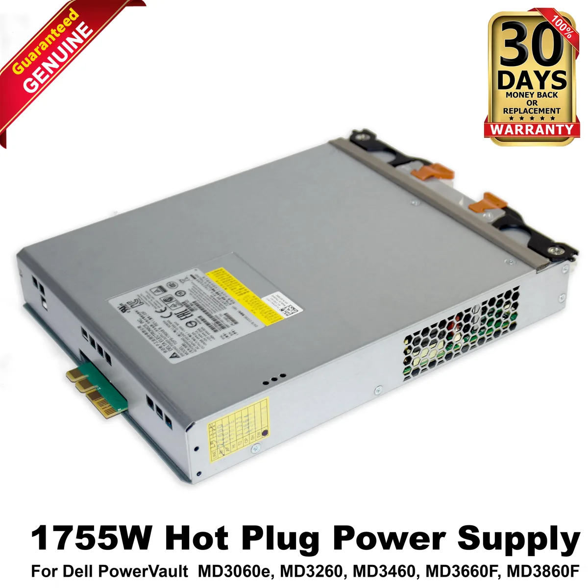 DELL DELL 1755W Hot-Plug Power Supply laptop replacement part — product photo