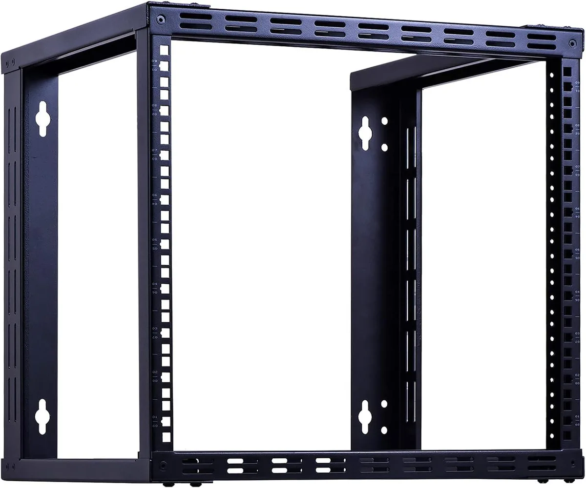 TAURKENAM TAURKENAM 9U Wall Mount Server Rack 17in Depth Open Frame — product photo