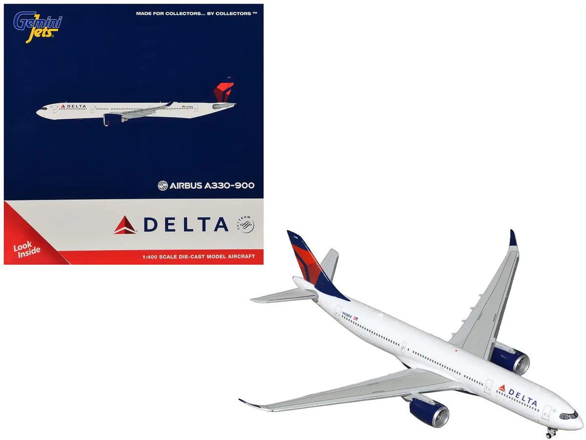 GeminiJets GeminiJets Airbus A330-900 Delta Air Lines N408DX 1/400 hobby collectible — product photo