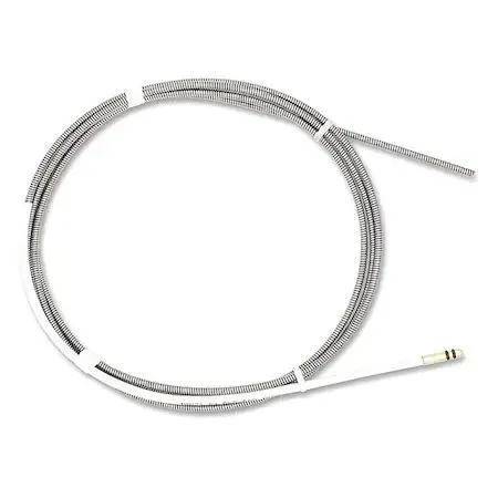 White steel welding liner, 15 ft long, 0.045 in wire size