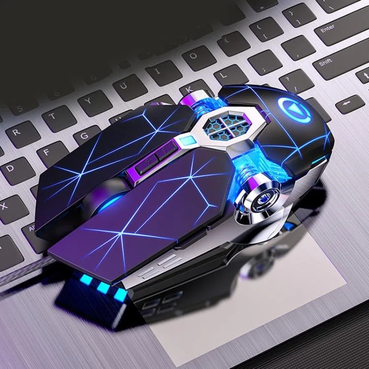 eForChina eForChina 3200 DPI 7-Key Wired Gaming Mouse Silent Version Black — product photo