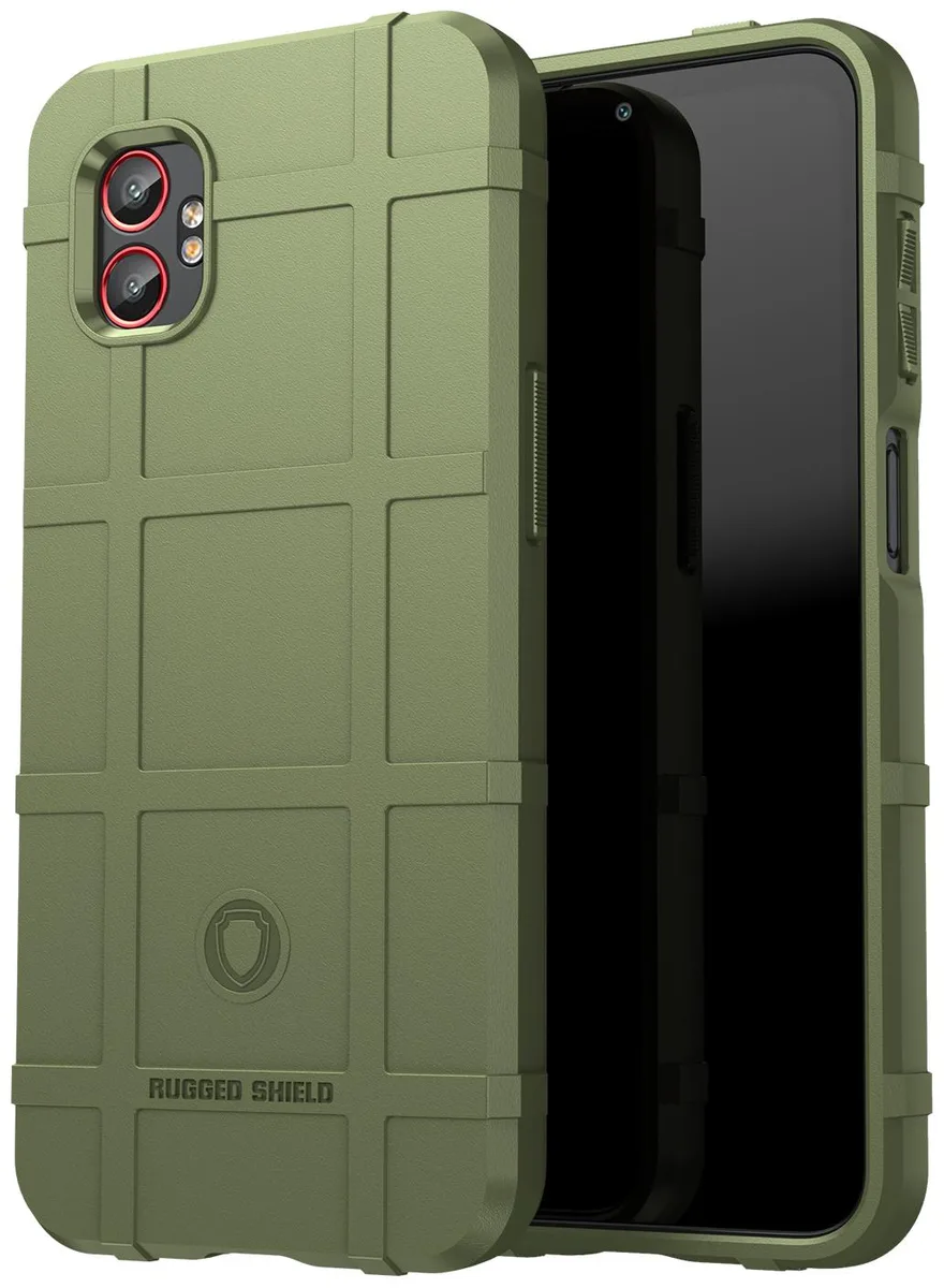 Nakedcellphone Nakedcellphone SM-G766 Rugged Shield Case Olive Green — product photo