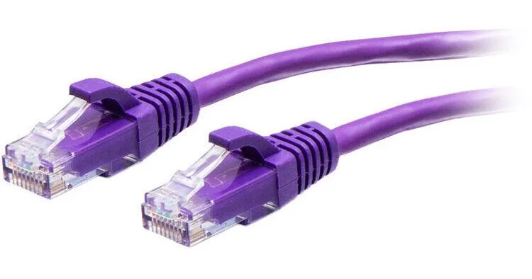 C2G Canada C2G Canada C2G02231 network ethernet cable 25 ft CAT 6 UTP purple — product photo