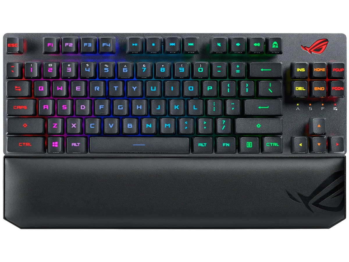 ASUS ASUS 90MP02J0-BKUA01 ROG Strix Scope RX TKL Wireless Deluxe gaming keyboard — product photo