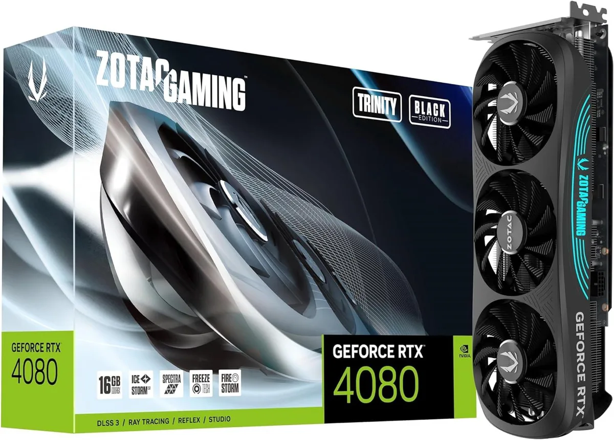 ZOTAC ZOTAC ZT-D40810P-10P GeForce RTX 4080 Trinity 16 GB graphics card — product photo