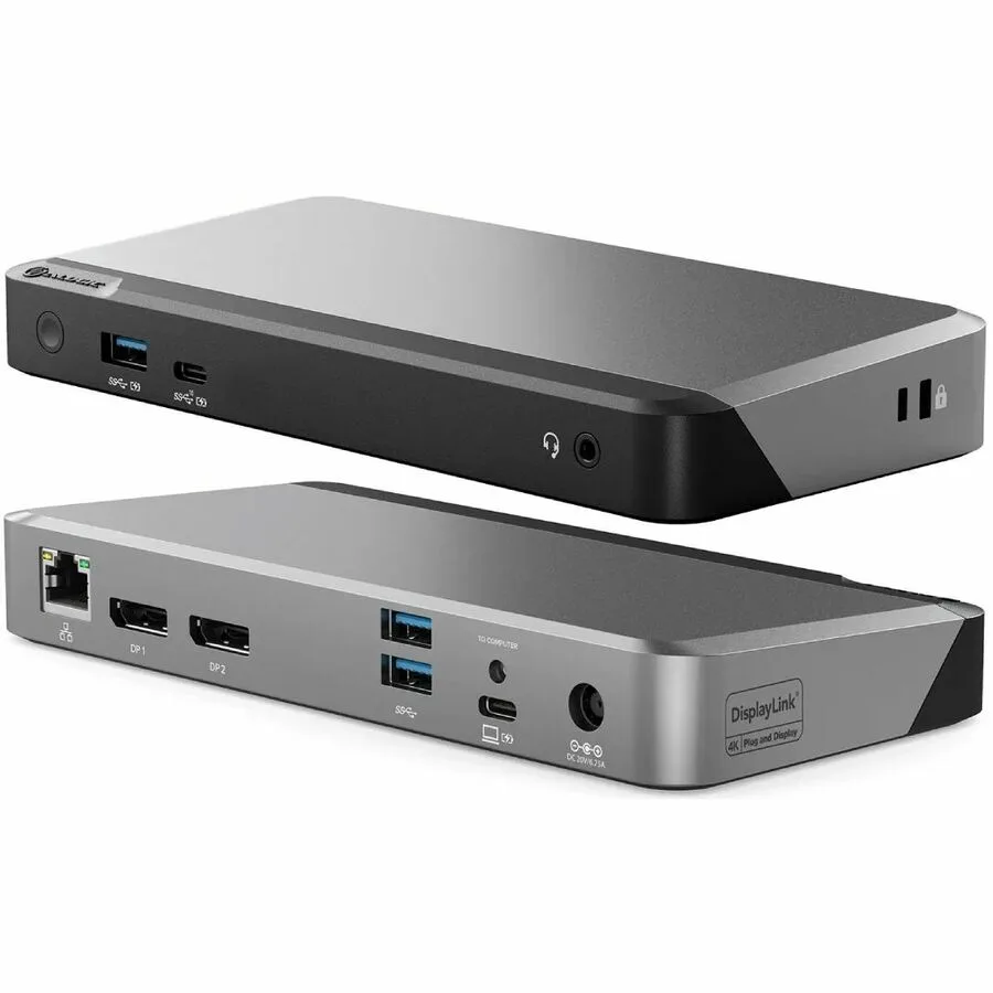 ALOGIC ALOGIC DUPRDX2-100 Dual 4K Display Docking Station 100W Power Delivery — product photo