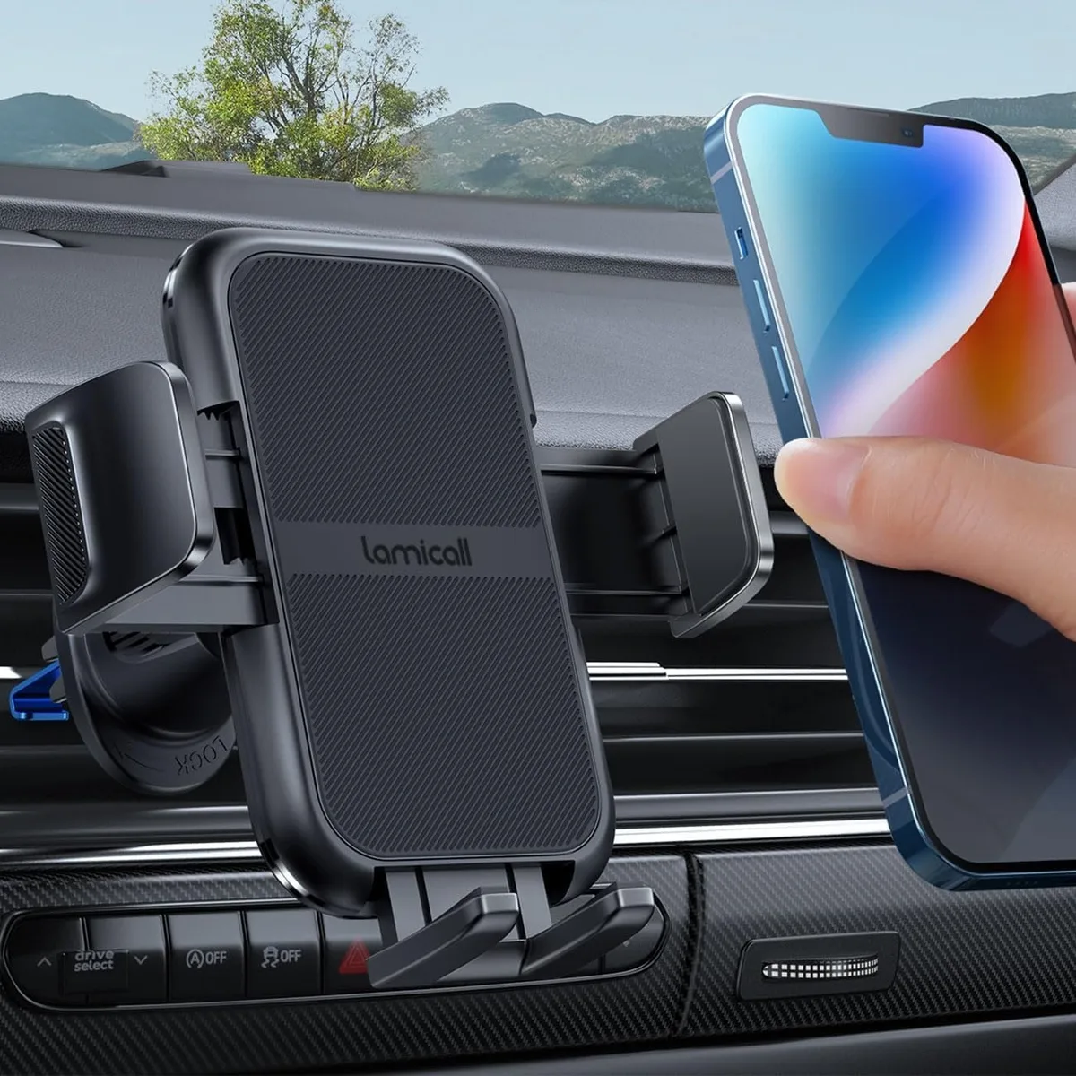  Lamicall STCV01 phone mount 5.0 in x 2.0 in x 2.0 in — product photo
