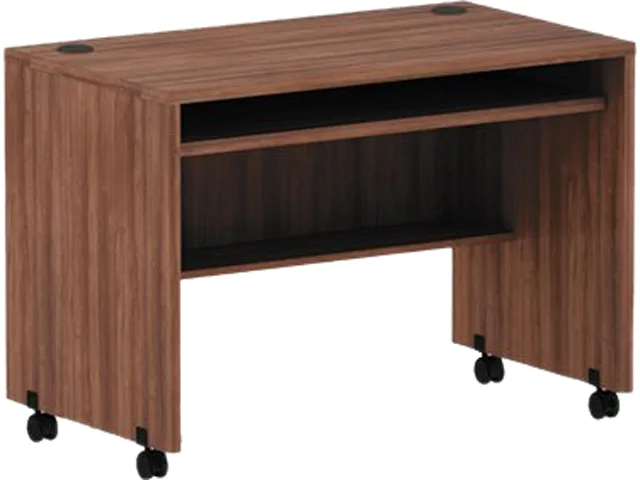 Alera Alera ALEVA204224WA Valencia Mobile Workstation Desk 42x24x29.5in Walnut office furniture — product photo