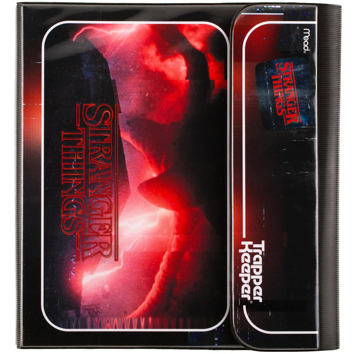 ACCO ACCO Mead Trapper Keeper Stranger Things Binder 12.19 x 11.25 in. 261138 — product photo