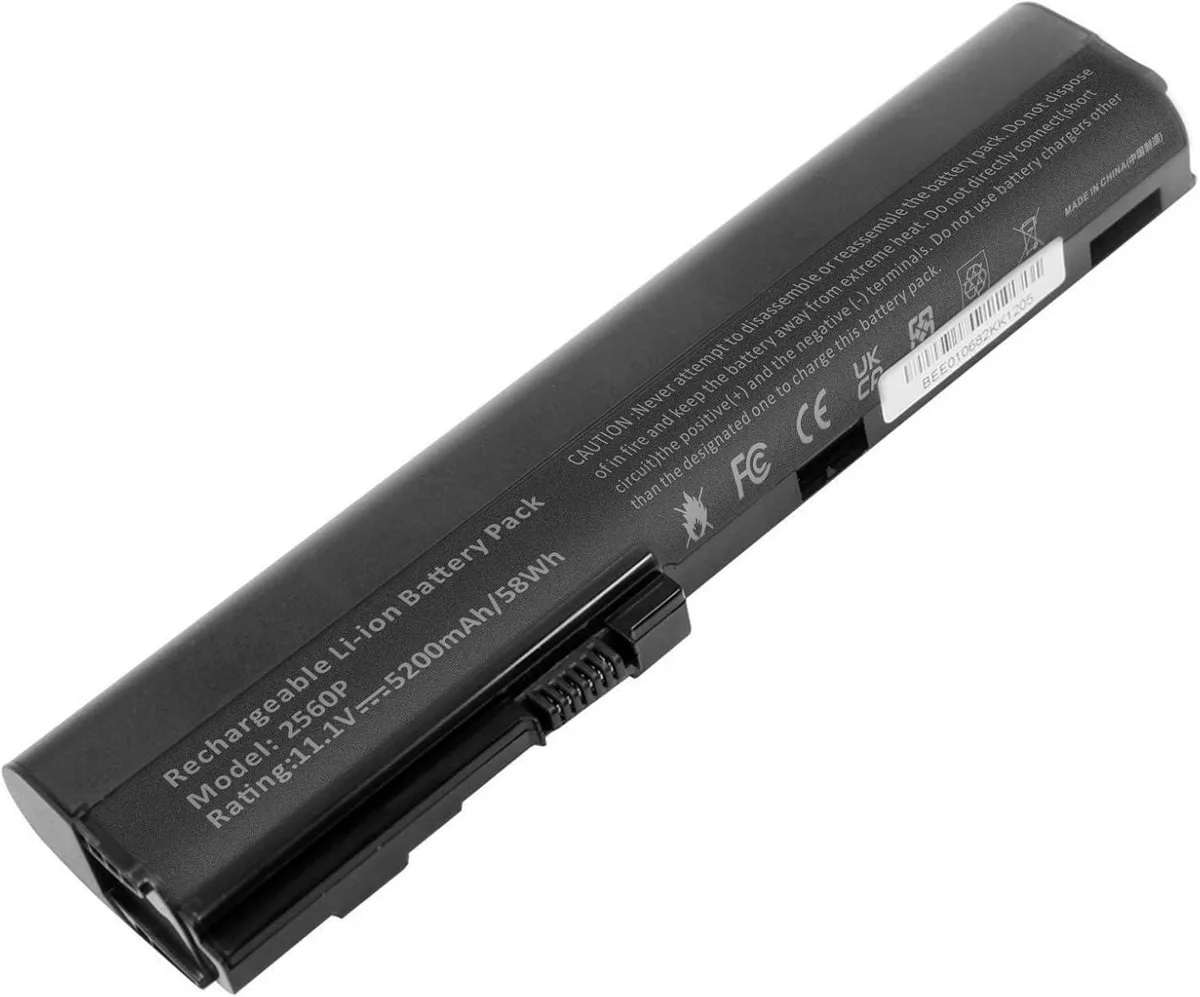 TAURKENAM TAURKENAM 5200mAh 6-cell laptop battery for HP EliteBook 2560p 2570p — product photo