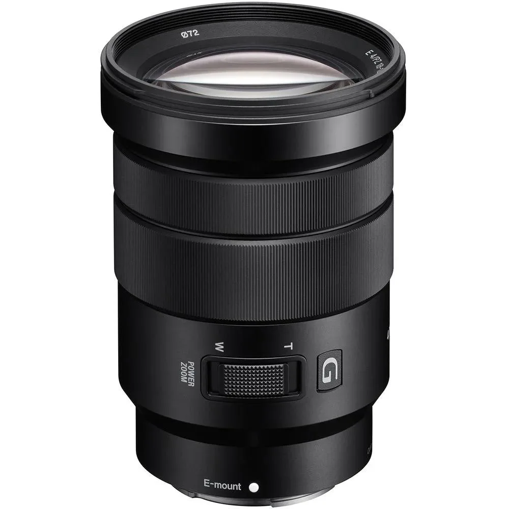 Sony Sony 18-105mm f/4 OSS Power Zoom E-mount camera lens — product photo