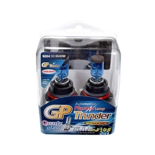 GP Thunder GP Thunder 9004 HB1 7500K Super White Xenon Headlight Bulbs automotive specialty lighting — product photo