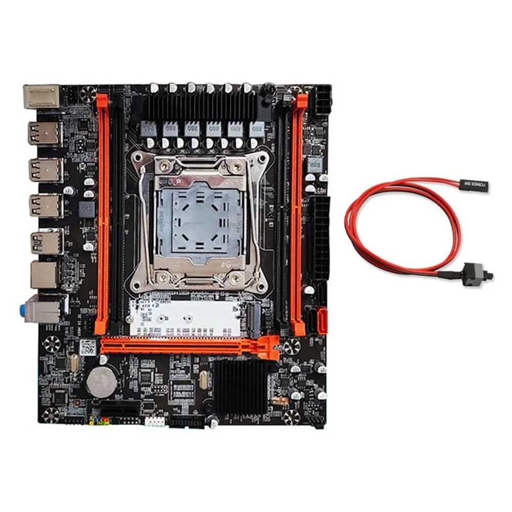YINGHUA YINGHUA X99 server motherboard B85 chip LGA2011-V3 DDR3×4 ECC M.2 NVME PCI-E 3.0 X16 SATA3.0 — product photo