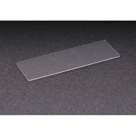 Clear glass microscope slides, ground edges, 72 pack
