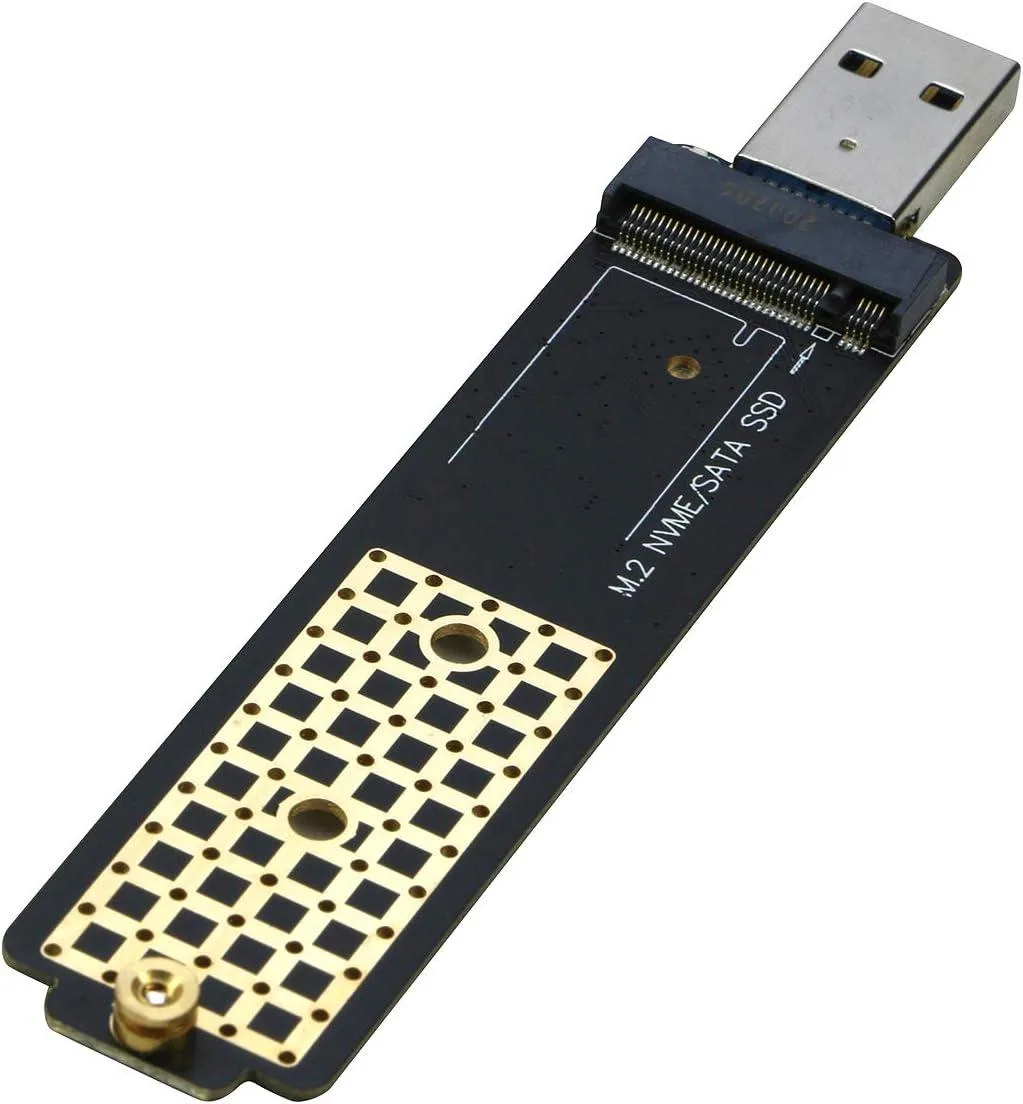 Vszerda Vszerda M.2 to USB Adapter NVMe SATA 10Gbps card reader — product photo