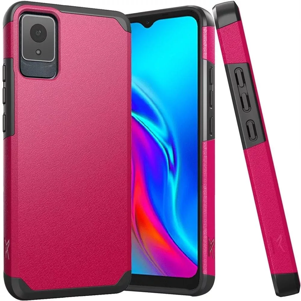 ExtremeCases - Generic ExtremeCases - Generic TCL K11 T432W Dual Hybrid Case MK Dark Pink — product photo