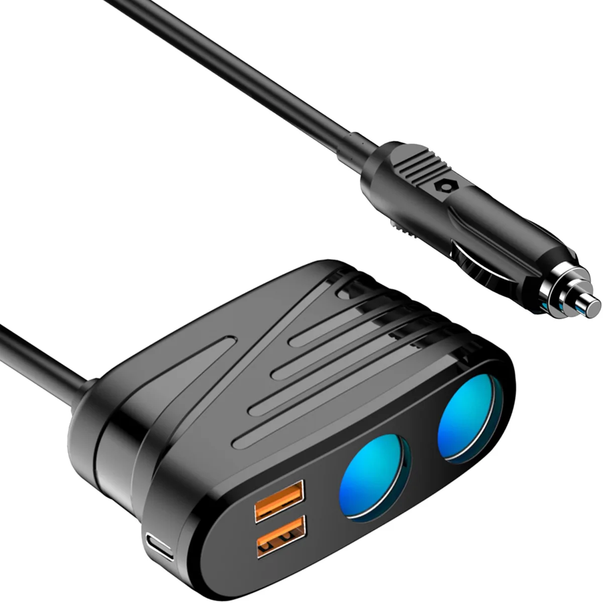  Cable Matters TR-31 5-in-1 Cigarette Lighter Splitter 120W — product photo