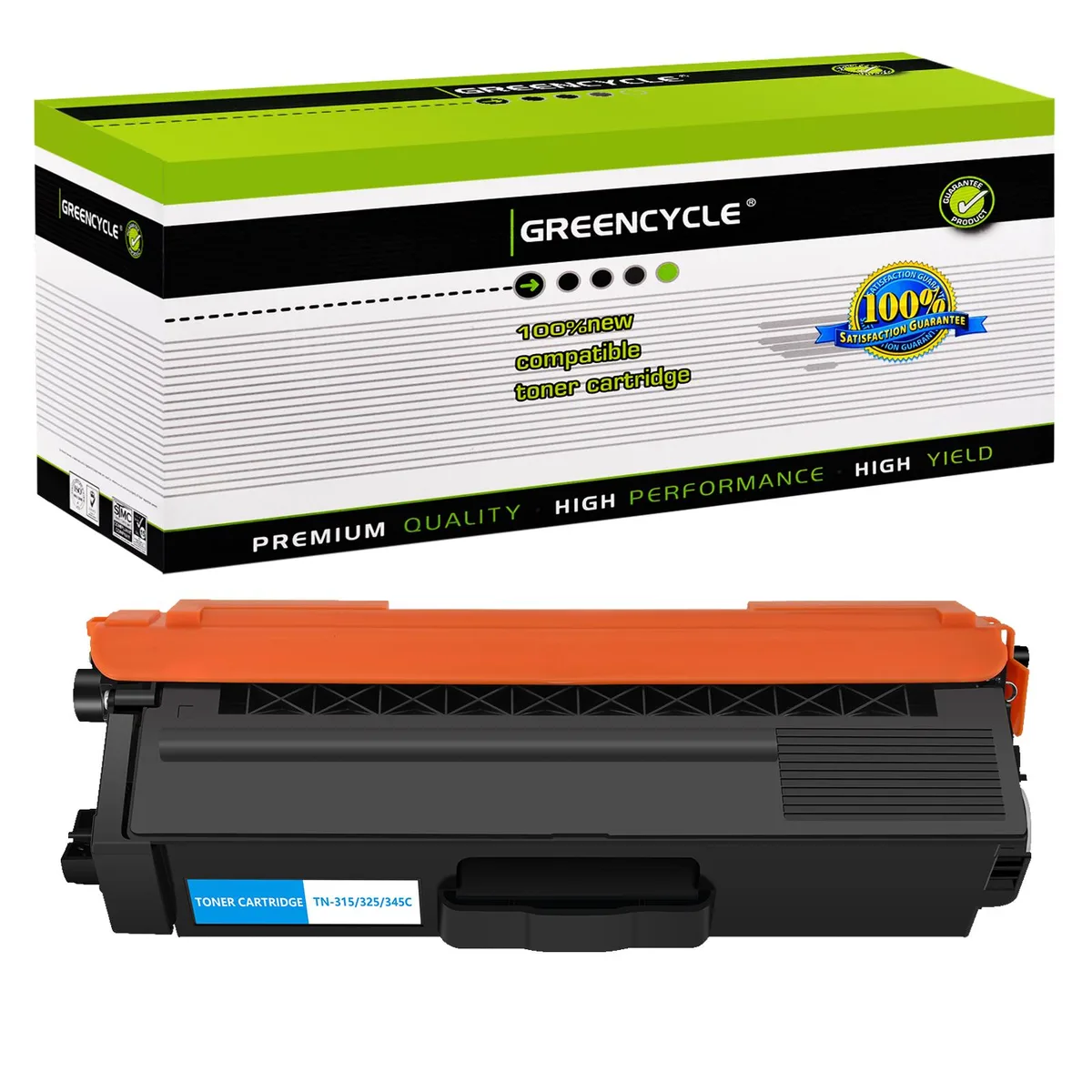 GREENCYCLE GREENCYCLE TN315 Cyan Toner Cartridge 3500 Pages — product photo