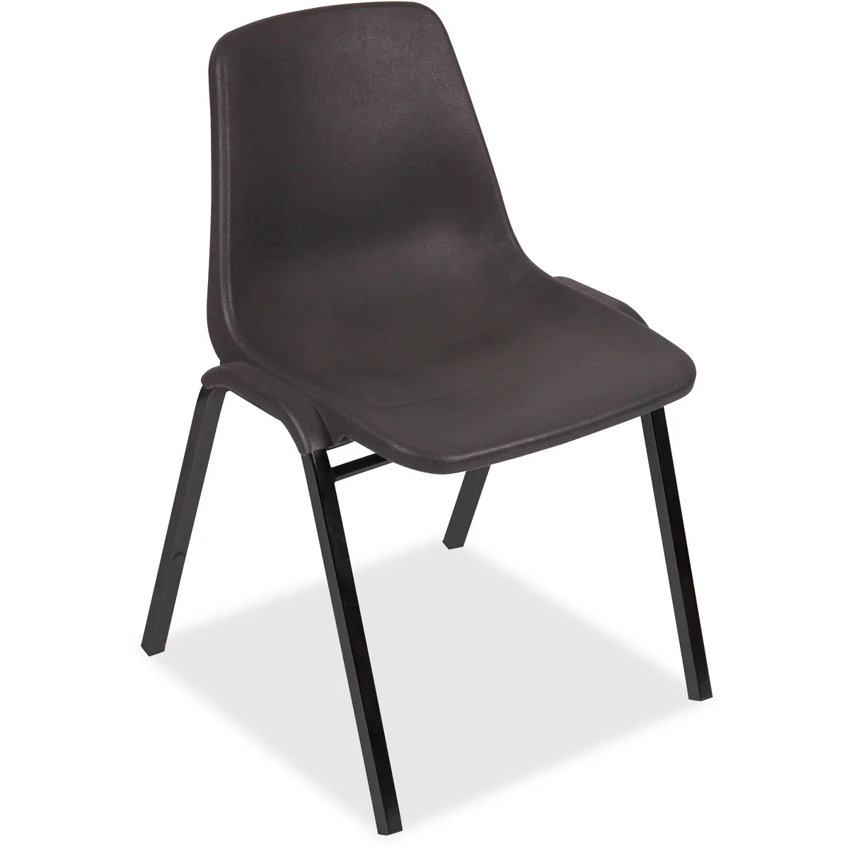 Lorell Lorell 85567 Patio Furniture Stack Chairs 19x31 250lb 4pk — product photo