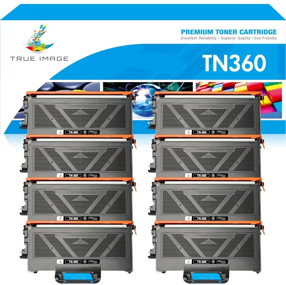 True Image True Image TN360 TN330 High Yield Black Toner Cartridge 8 Pack — product photo