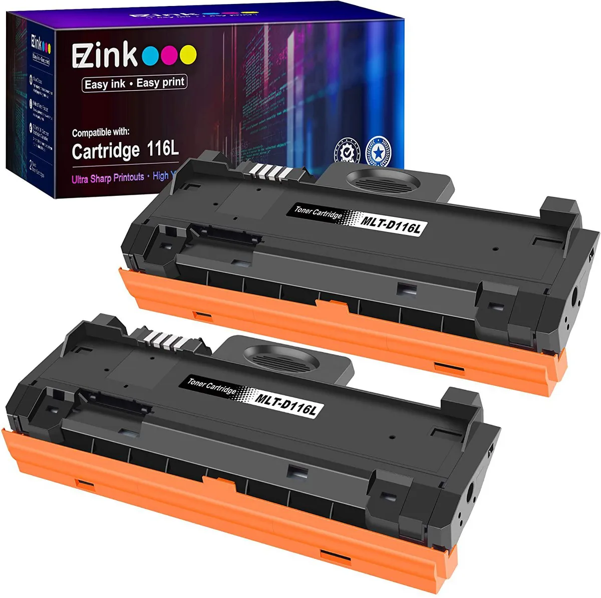 E-Z Ink E-Z Ink Compatible Toner Cartridge Replacement for Samsung MLT-D116L 2 Black — product photo