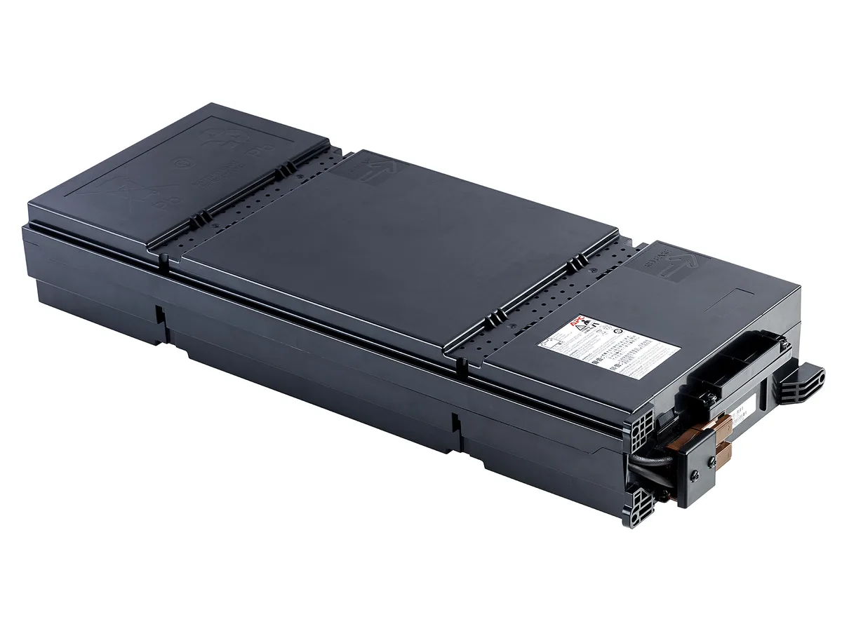 APC replacement battery cartridge 152 rectangular black plastic enclosure