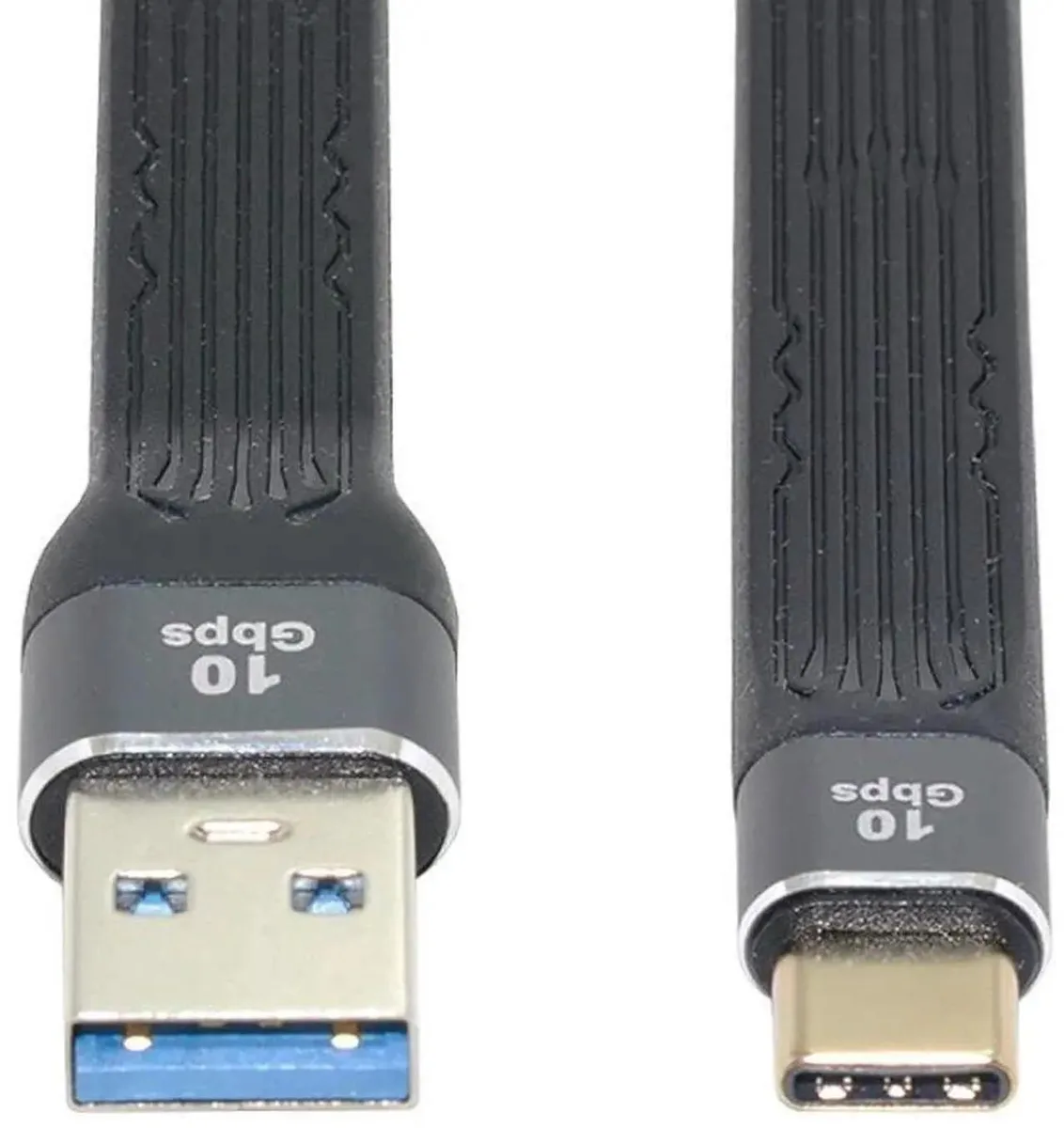 SMUGDESK SMUGDESK Flat Slim FPC USB 3.0 Type-A to USB 3.1 Type-C Cable 10Gbps — product photo
