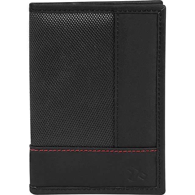 Travelon Travelon 82860 SafeID Accent Passport Case &amp; Bi-Fold Wallet, Black — product photo