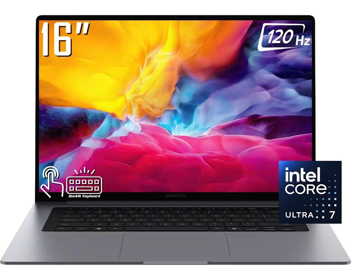 SAMSUNG SAMSUNG Galaxy Book 6 16" WUXGA 120Hz Touch Intel Core Ultra 7 355 16GB DDR5 2TB — product photo