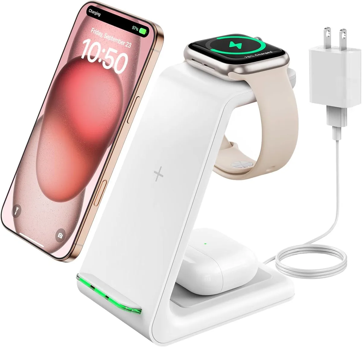 FLEANE FLEANE 3-in-1 Wireless Charger Stand Dock 18W — product photo