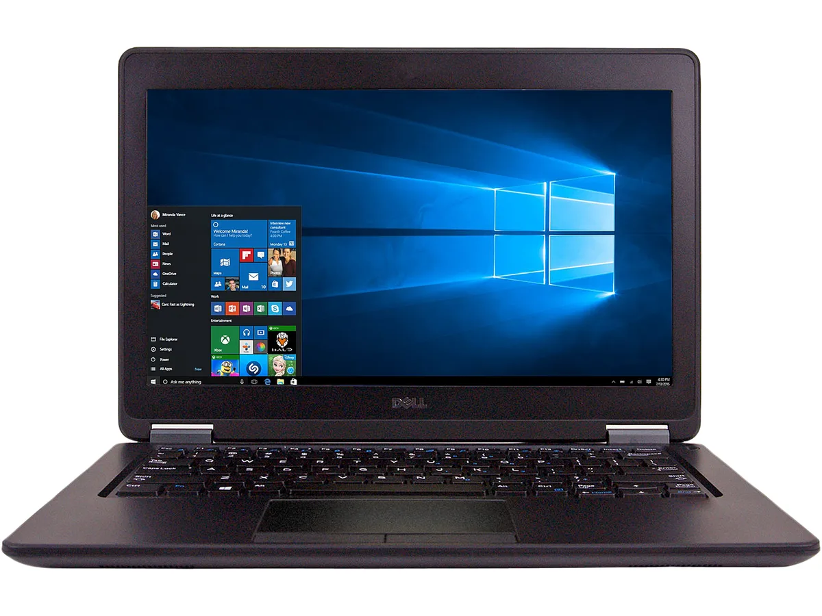 DELL DELL NE5-31741 laptop Core i5-5300U 2.3GHz 8GB 128GB SSD 12.5" Win10 refurbished — product photo