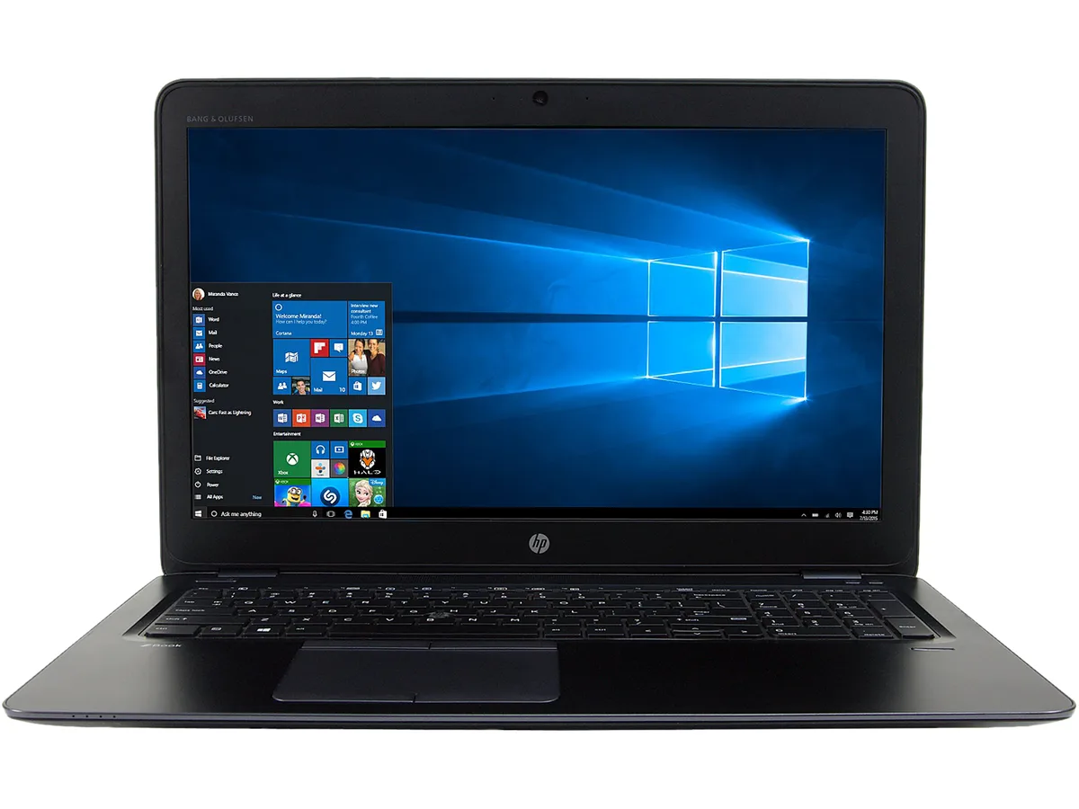 HP HP NE5-31721 ZBook 15U G3 Core i7-6600U 16GB 240GB SSD 15.6" FHD Windows 10 laptop — product photo