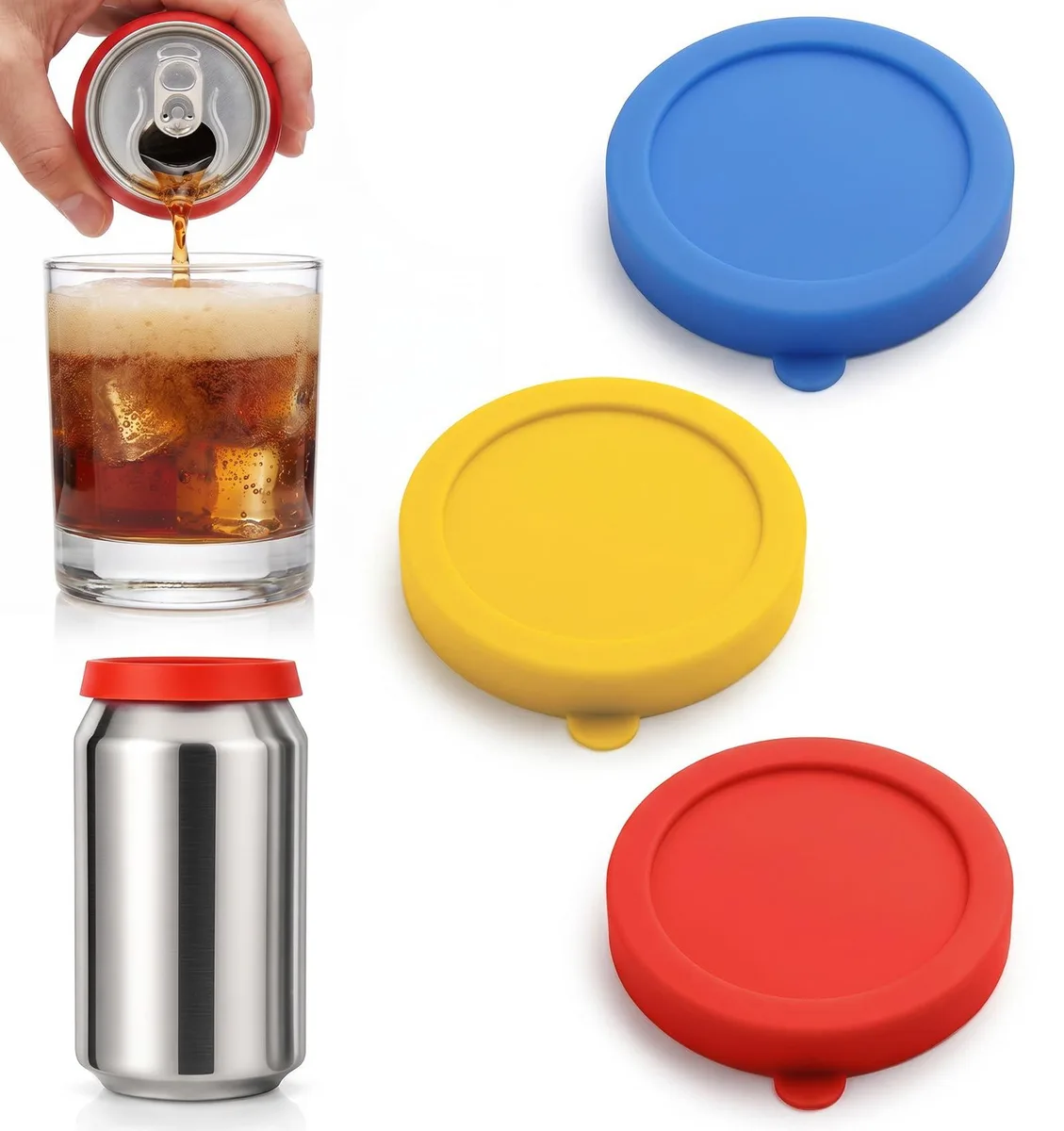  FRCTLNKG 5361VMYY6080 3-pack silicone pop can lids, blue — product photo