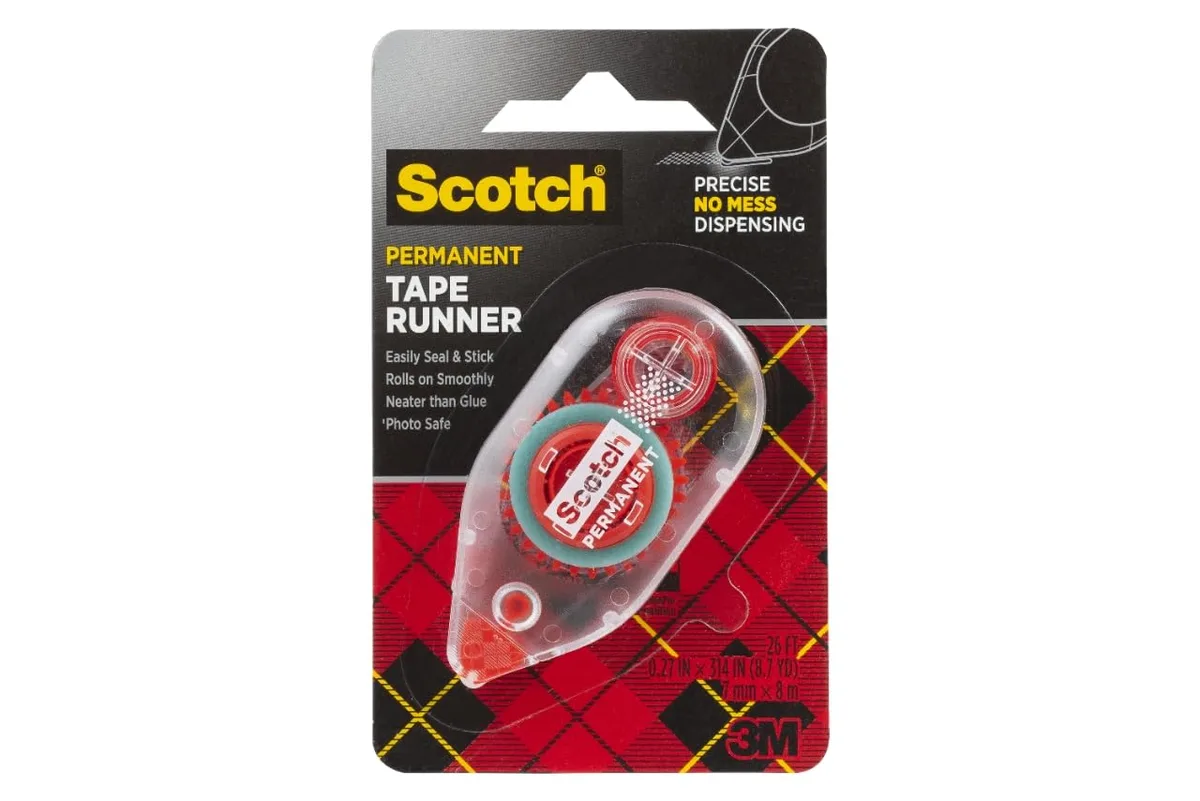  Scotch Double Sided Tape Runner 0.27 in x 26 ft — product photo