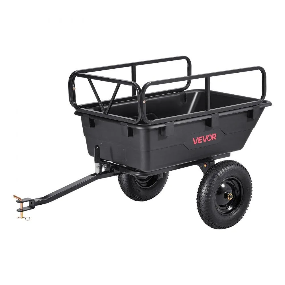 VEVOR VEVOR Garden Utility Trailer 10 cu ft 500 lbs 16" Tires — product photo