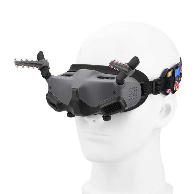 wtohoby wtohoby Yagi Antenna Range Extender for DJI Avata Goggles 2 Gray drone accessory — product photo