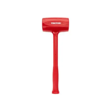 TEKTON 53 oz dead blow hammer with polyurethane coating