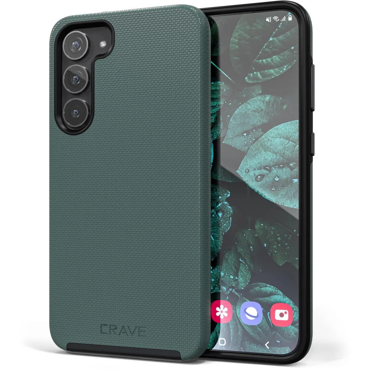  Crave Dual Guard Case for Samsung Galaxy S23 Plus 6.6 inch Forest Green — product photo