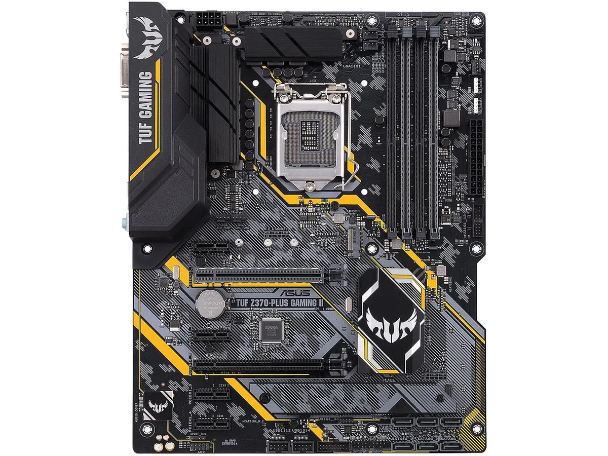 ASUS ASUS TUF Z370-PLUS GAMING II Intel Z370 LGA 1151 ATX Motherboard B — product photo