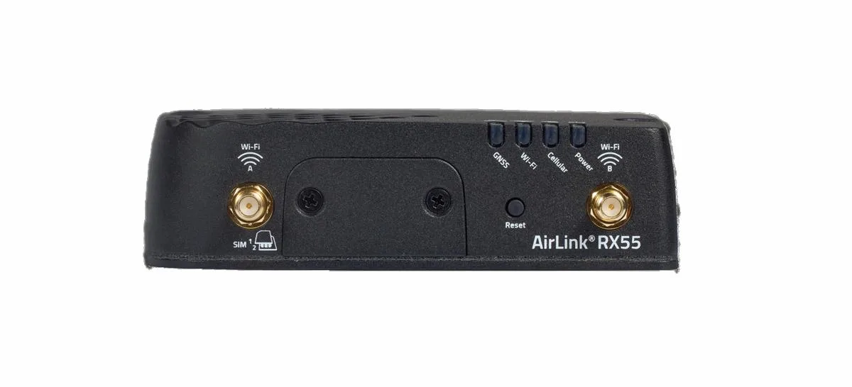 Sierra Wireless AirLink Sierra Wireless AirLink RX55 4G LTE-A Pro CAT 7 Rugged Industrial Router Wi-Fi 5 1104928 — product photo