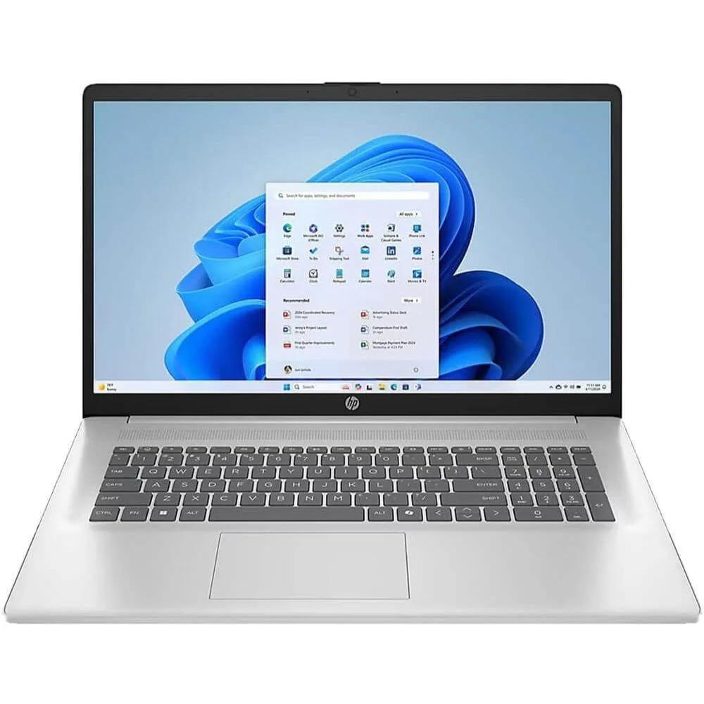 HP HP B94P2UA-R laptop 17.3" i5-1335U 16GB DDR4 512GB SSD Silver — product photo
