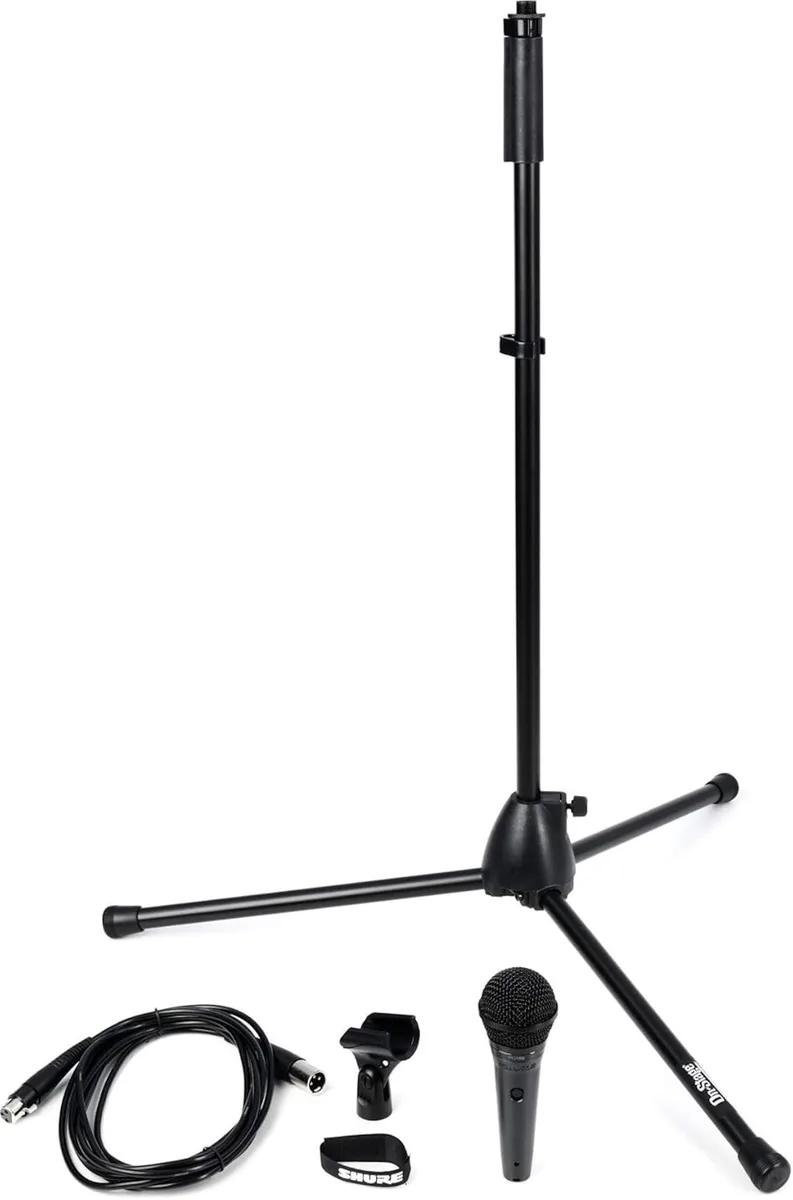  Shure PGA58BTS Cardioid Dynamic Vocal Microphone Kit with Stand and XLR Cable — product photo