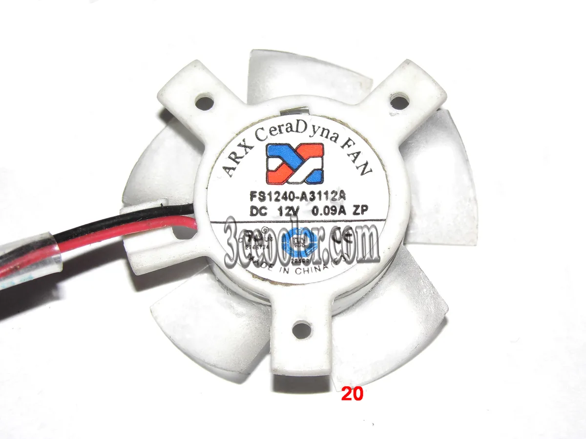 OEM Industries OEM Industries FS1240-A3112A 12V .09A 2-pin VGA fan — product photo